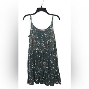 Justify Green Floral Dress